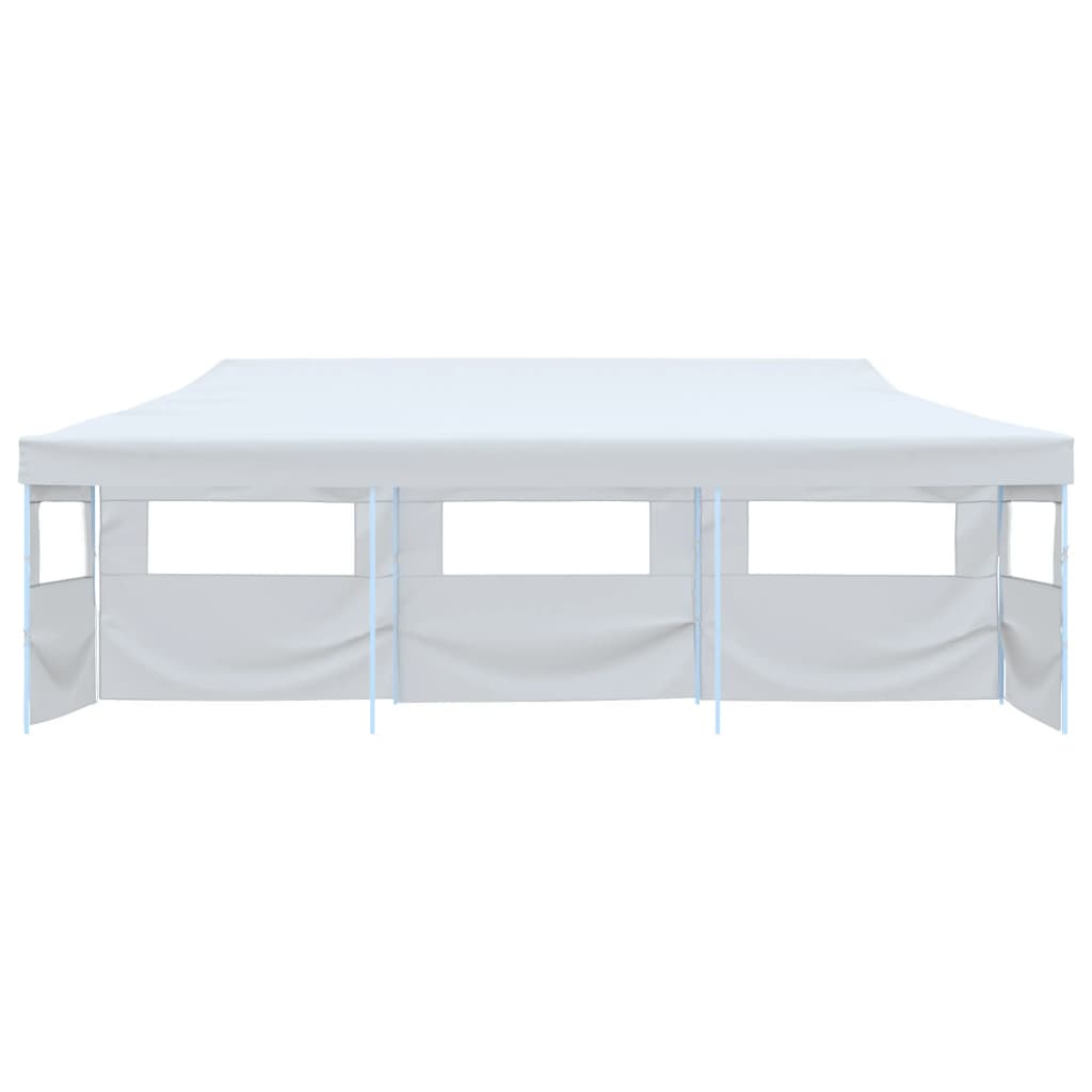 VidaXL Partytent pop-up met 5 zijwanden 3x9m wit