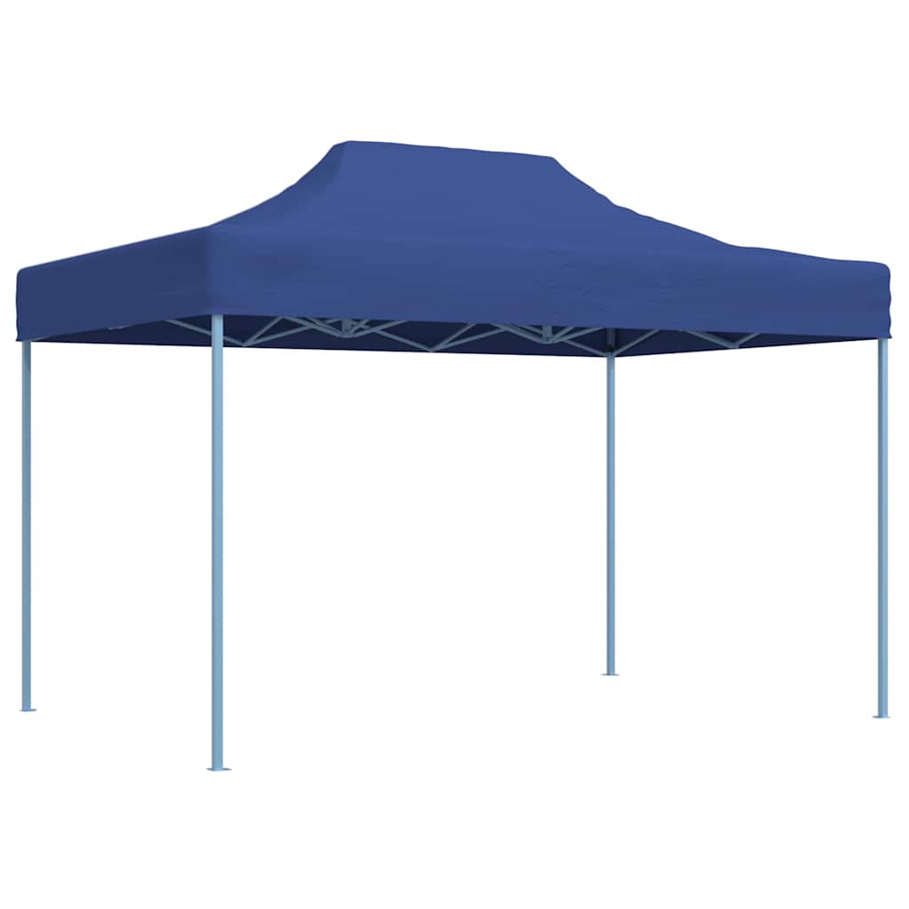 Vidaxl partytent inklapbaar 3x4m staal blauw