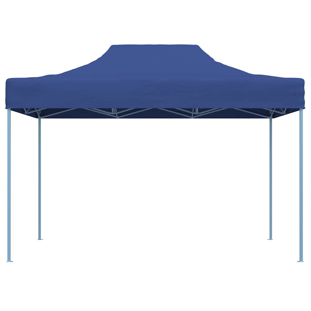 Vidaxl partytent inklapbaar 3x4m staal blauw