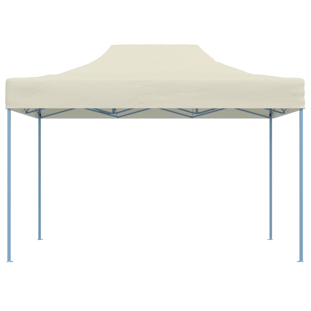 Vidaxl partytent inklapbaar 3x4m staal crème