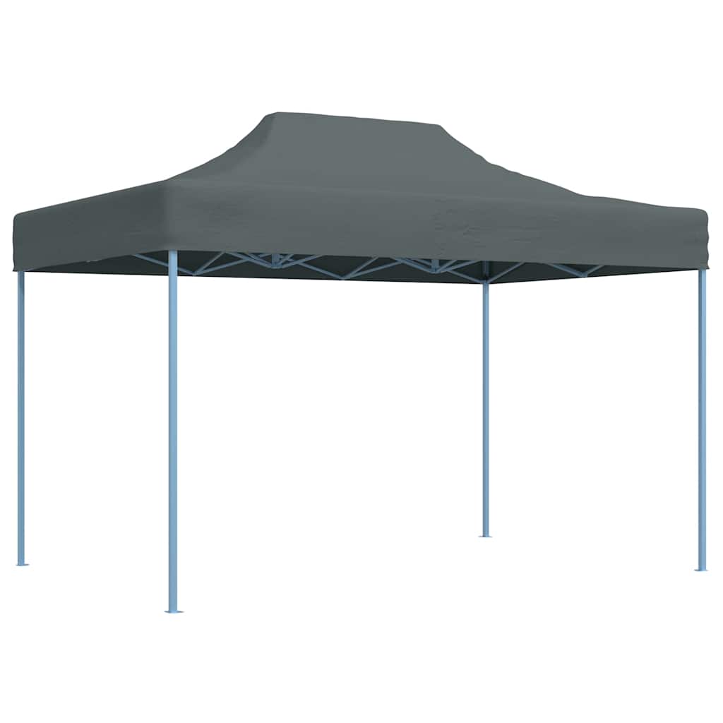 Vidaxl partytent inklapbaar 3x4m staal antraciet
