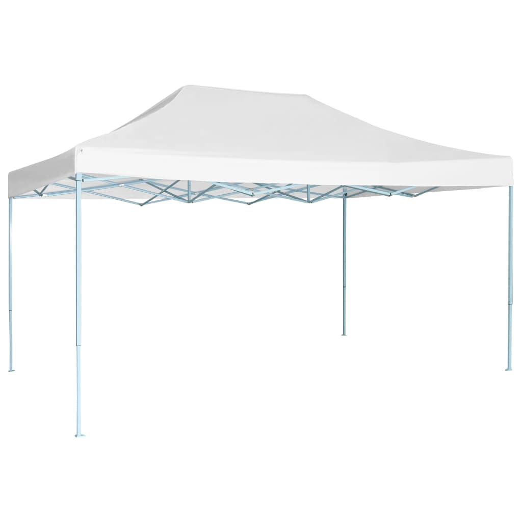 Vidaxl partytent inklapbaar 3x4m staal wit