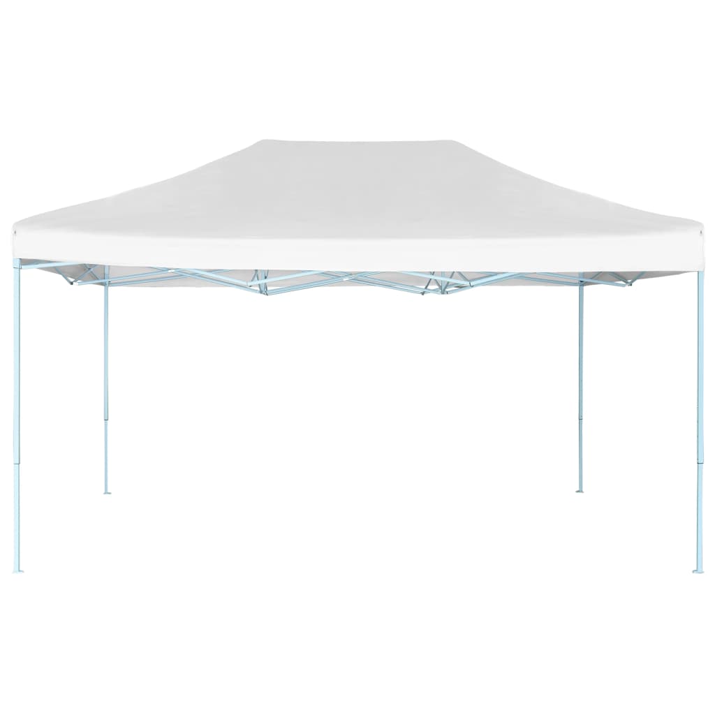 Vidaxl partytent inklapbaar 3x4m staal wit