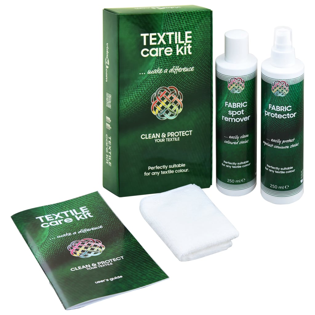 Vidaxl textielverzorgingsset 2x250 ml verzorgingskit