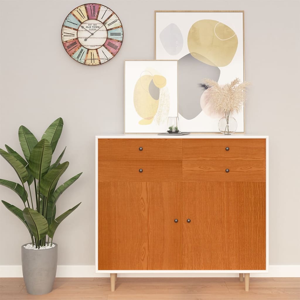 Vidaxl meubelfolie zelfklevende 500x90 cm pvc lichteikenkleurig