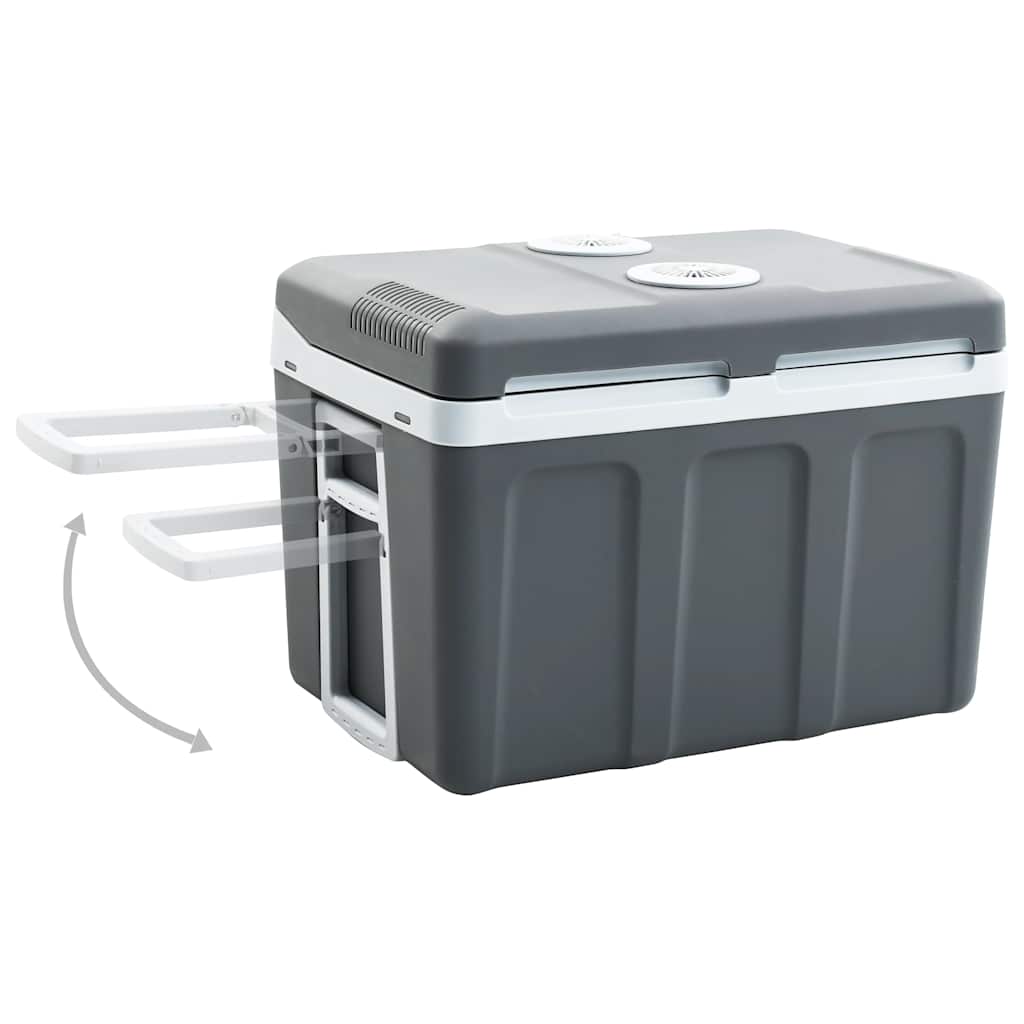 Vidaxl koelbox thermo-elektrisch draagbaar 12 v 230 ve 40 l