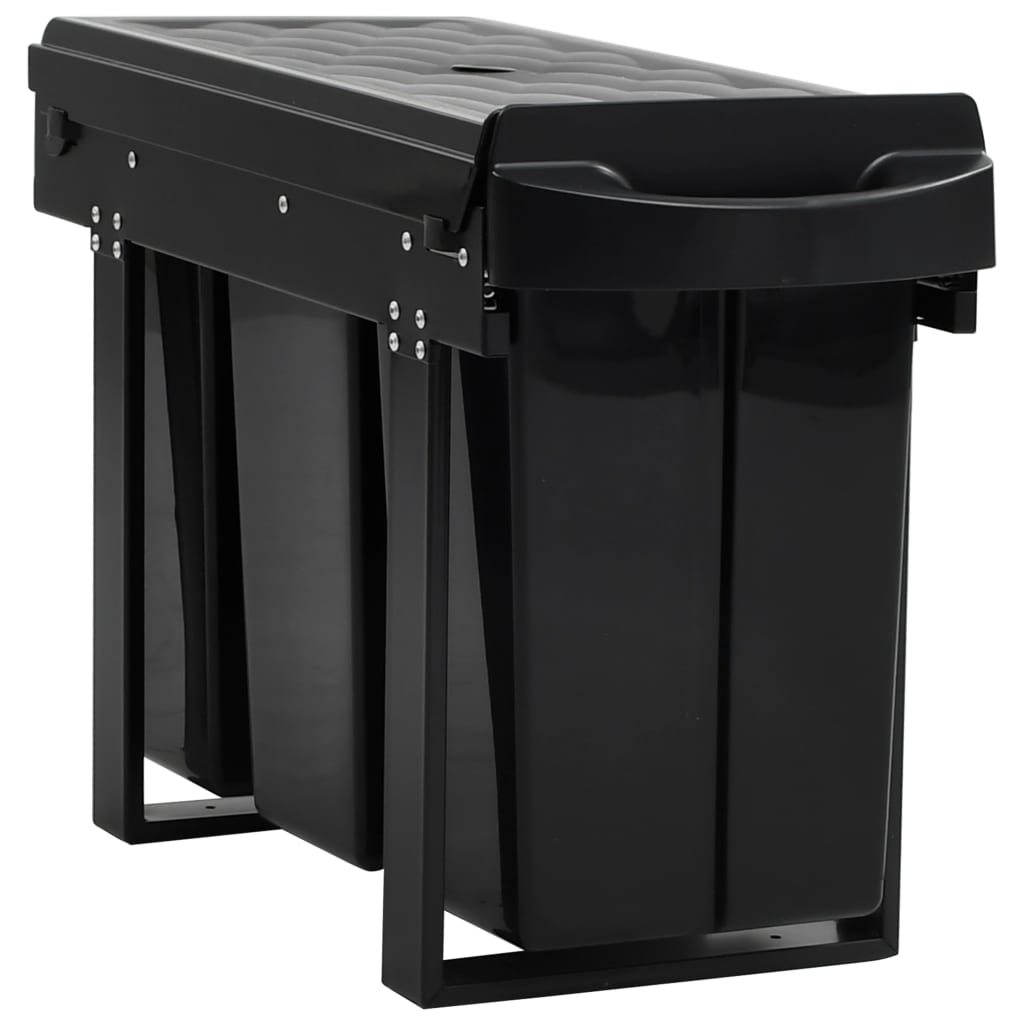 Vidaxl inbouwpullenbak uittrekbaar soft-close 36 l