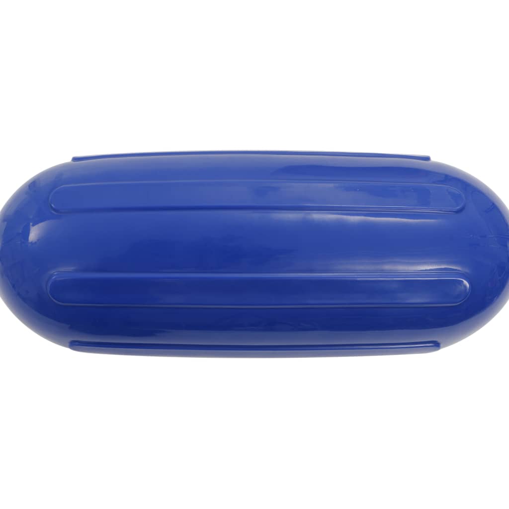 Vidaxl laarsstootkussens 4 st 51x14 cm pvc blauw