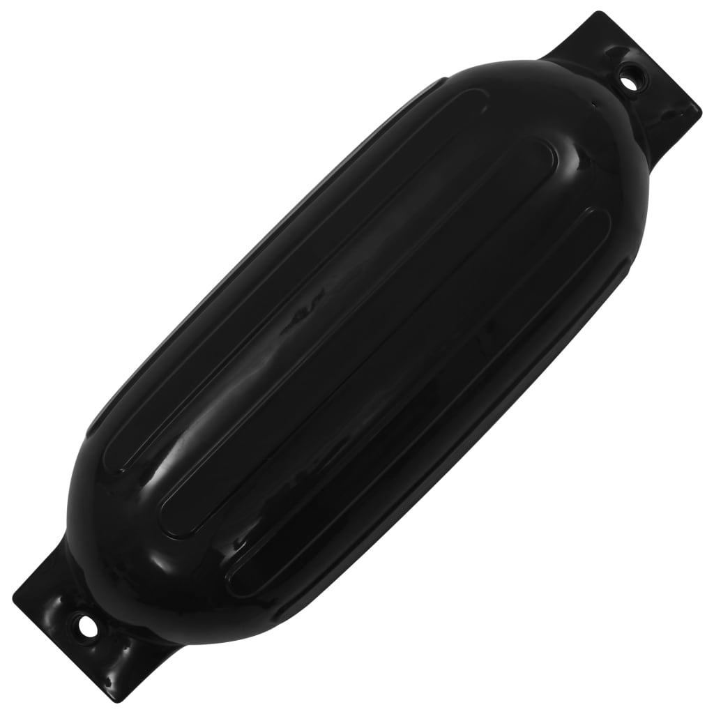 Vidaxl laarsstootkussens 2 st 69x21,5 cm pvc zwart