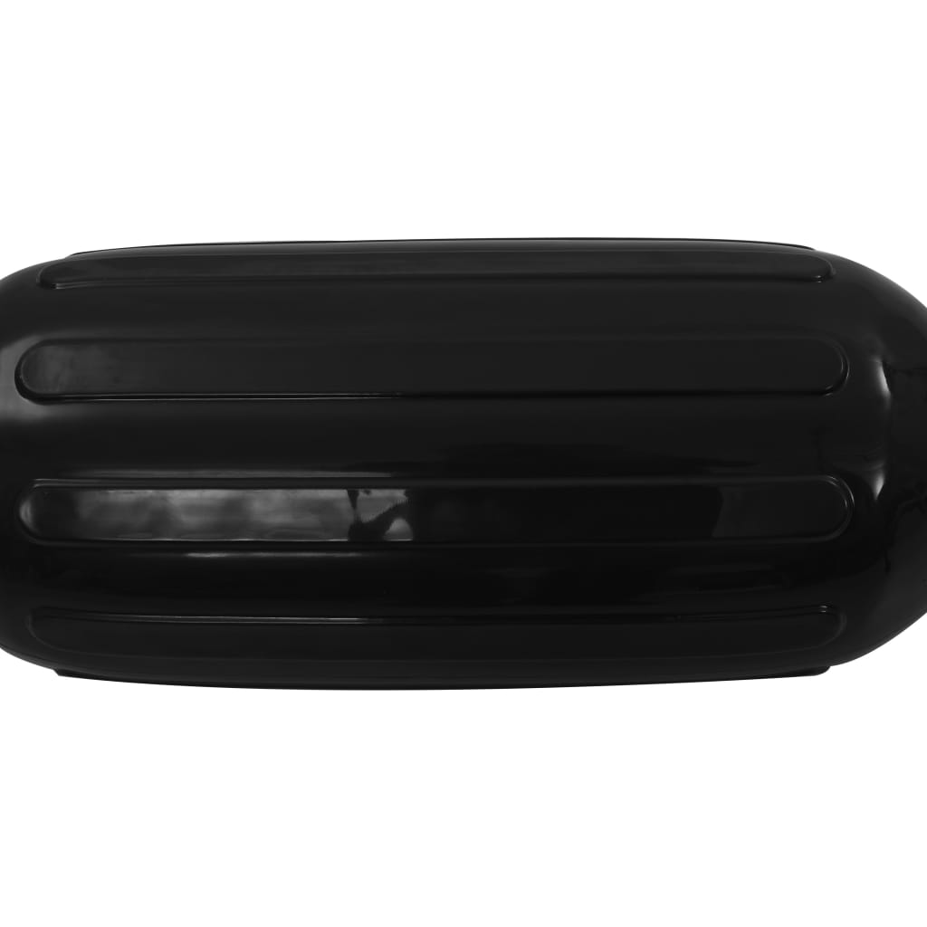Vidaxl laarsstootkussens 2 st 69x21,5 cm pvc zwart