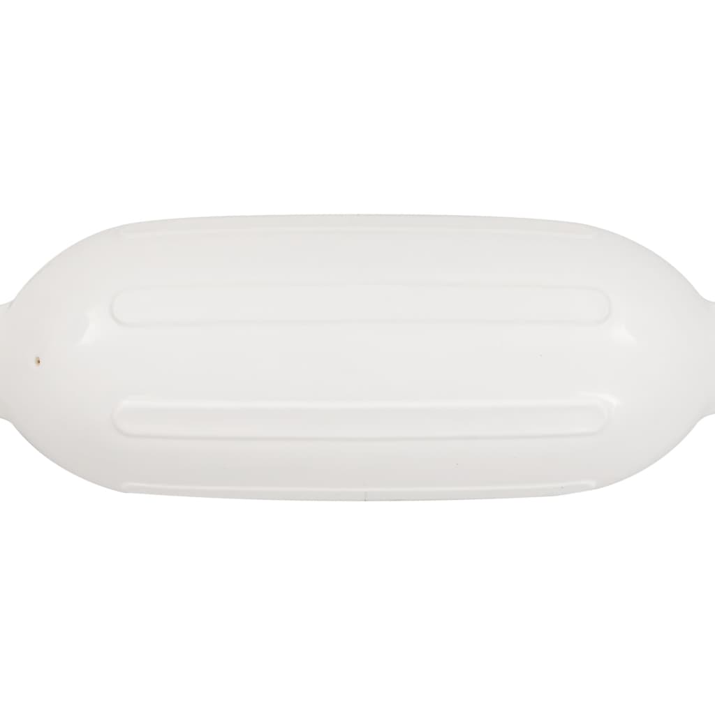 Vidaxl laarzenstootkussens 4 st 58,5x16,5 cm pvc wit
