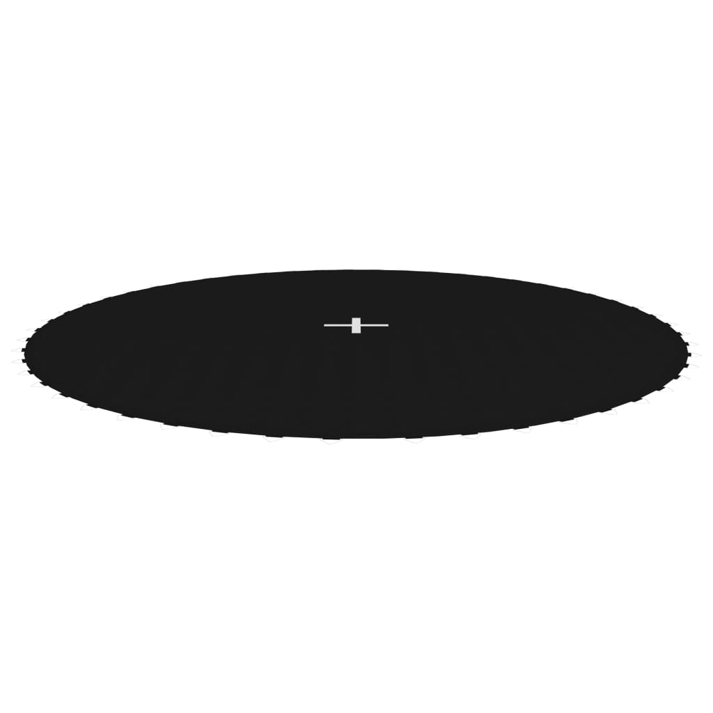 Vidaxl springmat voor 10 voet 3,05 m ronde trampoline stof zwart