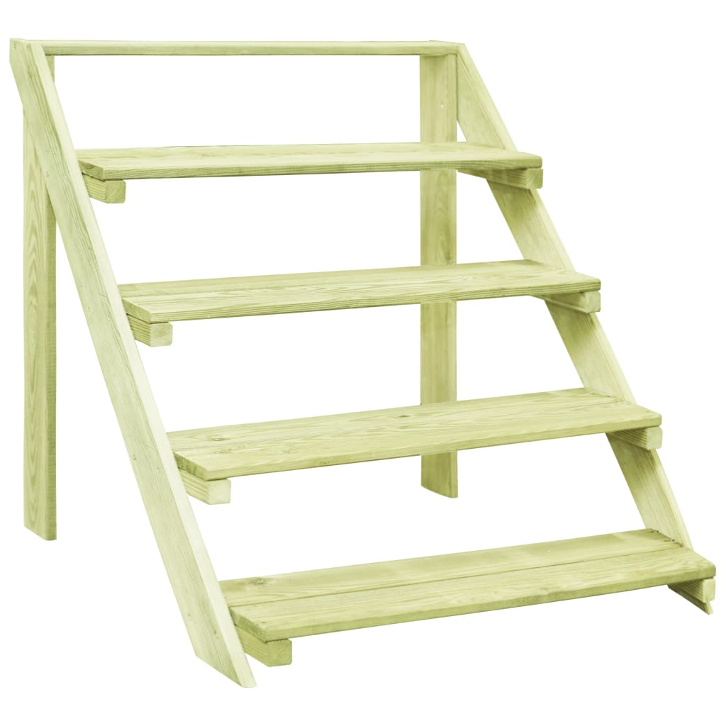 VidaXL Plantenstandaard 80x80x80 cm geïmpregneerd groenenhout