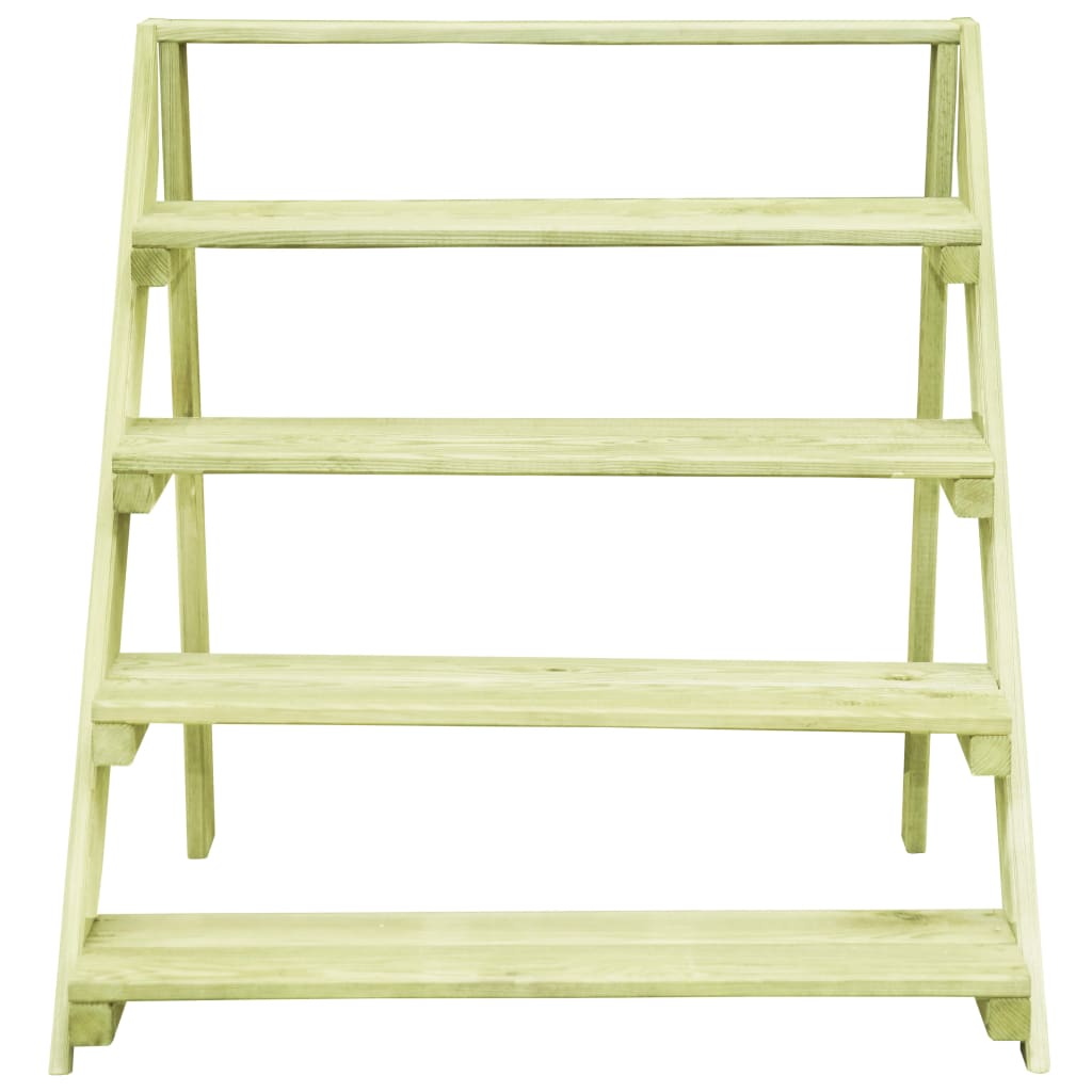 VidaXL Plantenstandaard 80x80x80 cm geïmpregneerd groenenhout
