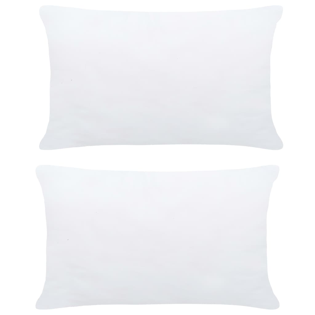 Vidaxl kussenvullingen 2 st 60x40 cm wit