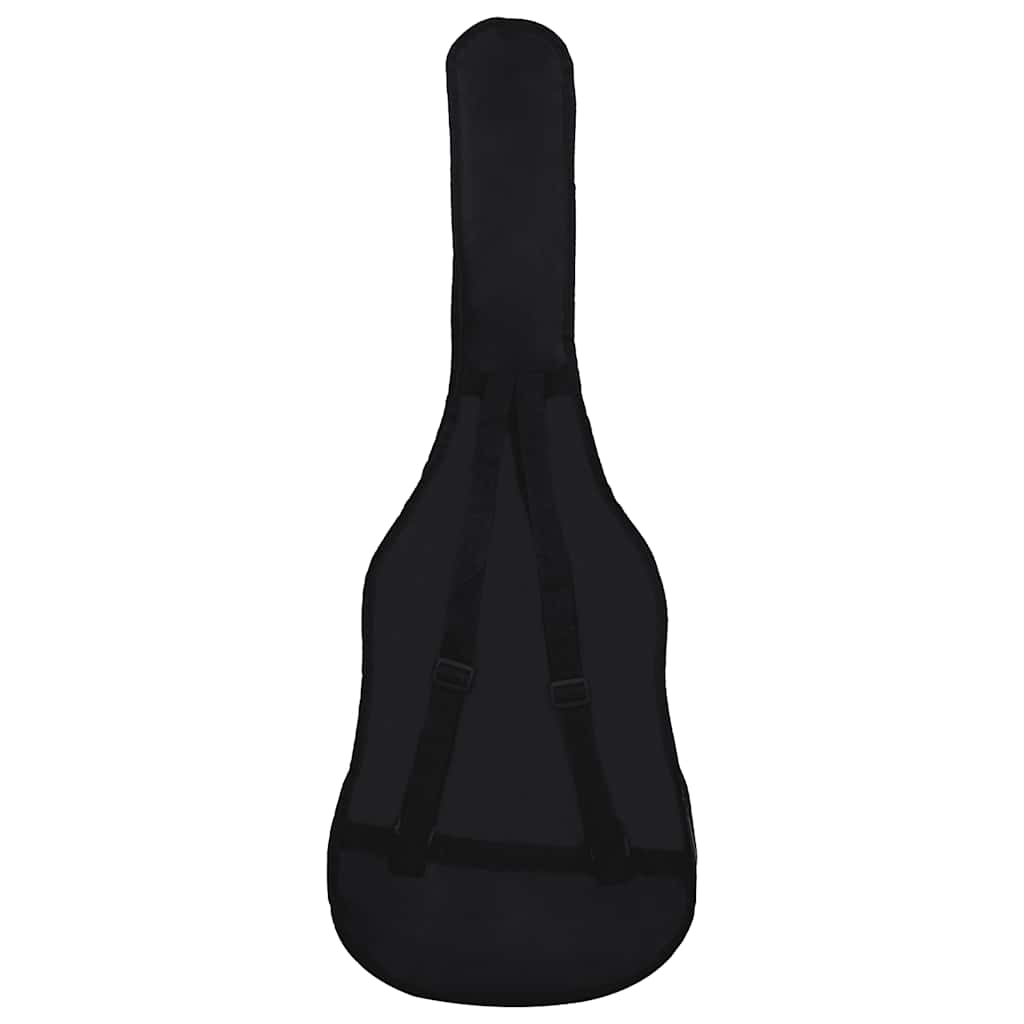 Vidaxl gitaartas voor 1 2 (34 ) klassieke gitaar 94x35 cm stof zwart