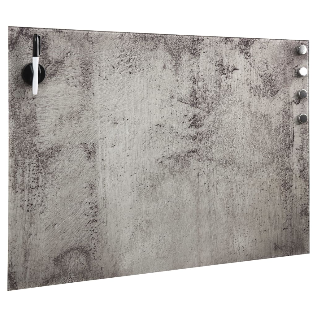 Vidaxl magneetbord wandmontage 60x40 cm glas