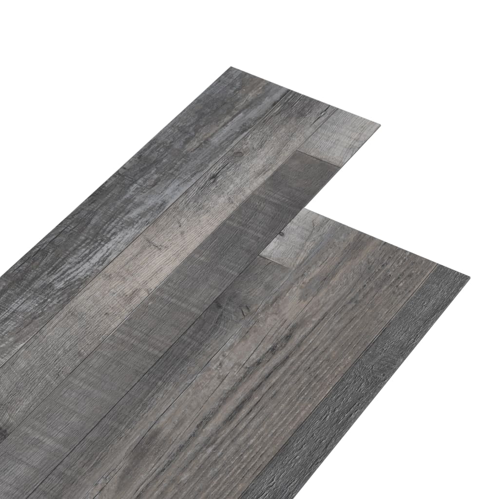 Vidaxl vloerplanken zelfklevend 5,02 m² 2 mm pvc industriële houtkleur