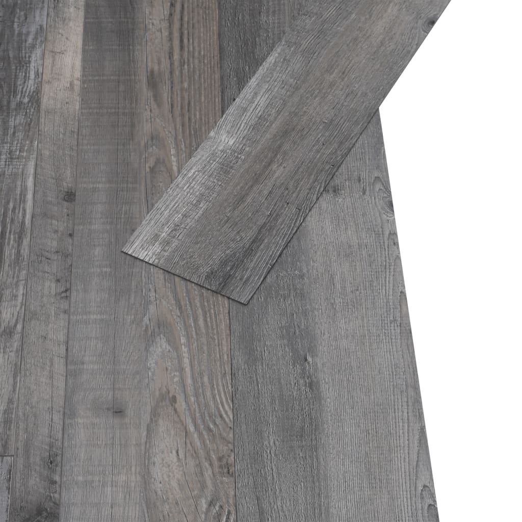 Vidaxl vloerplanken zelfklevend 5,02 m² 2 mm pvc industriële houtkleur