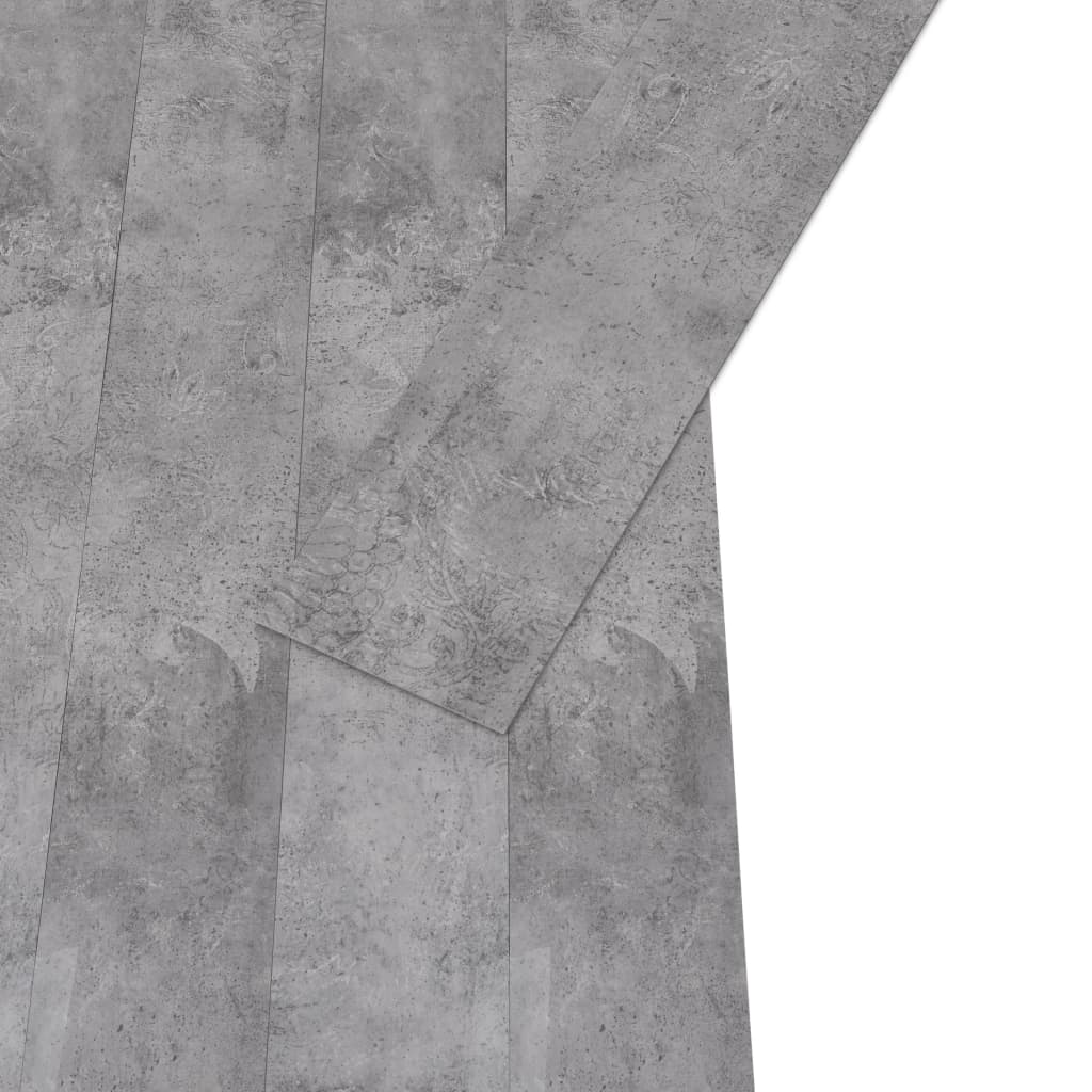 VidaXL Vloerplanken niet-zelfklevende 4,46 m² 3 mm PVC cementbruin