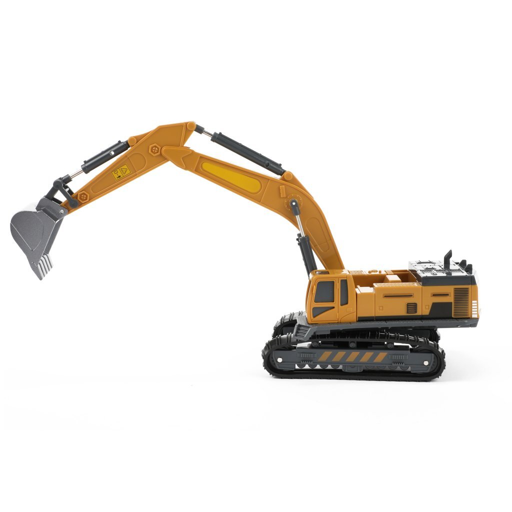 METAAL Bouwvoertuig Graafmachine met rupsbanden, 1:55