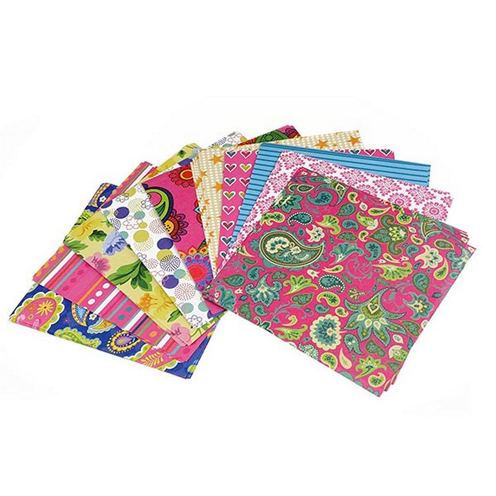 Toi-toys knutselpapierset 100 verborgene 20x20cm