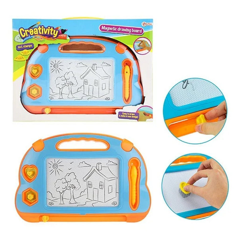 Creativiteit magnetisch tekenbord + penvormen