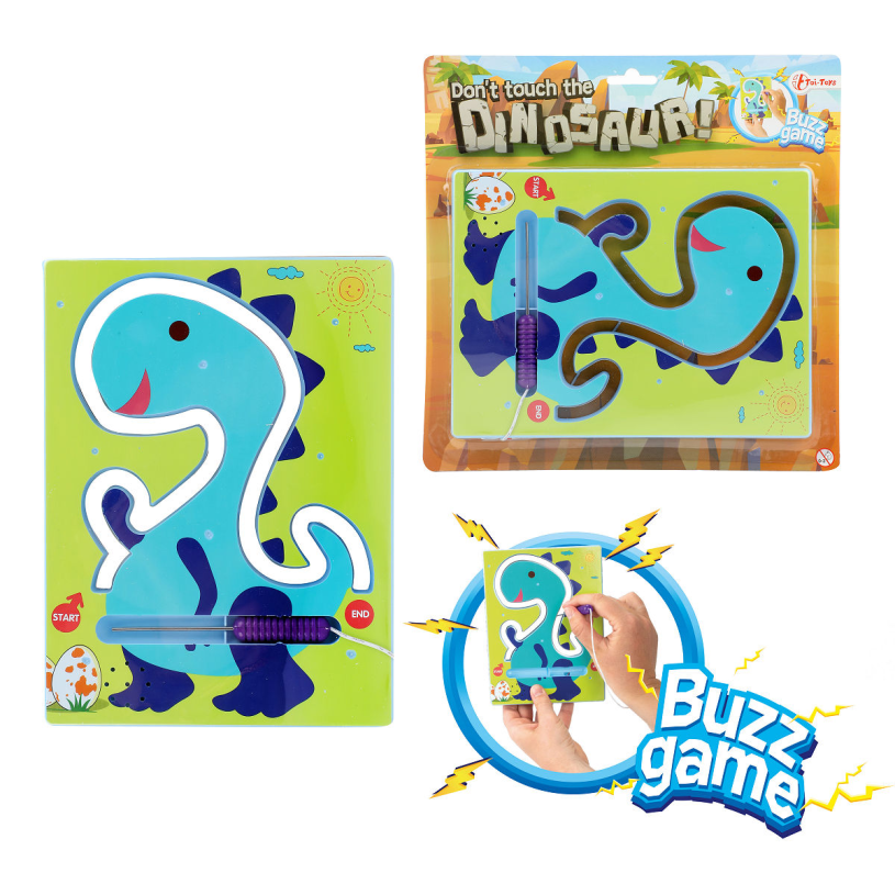 Dinosaur zenuwspiraal doolhof spel lieve dino