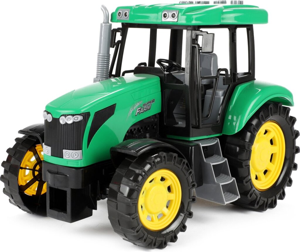 Tractor groot 27cm met licht en geluid