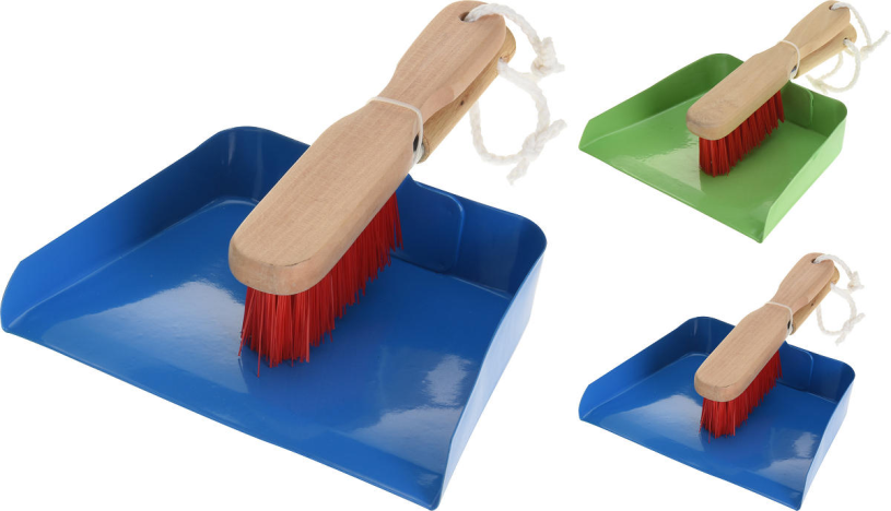 Stoffer en blik voor kinderen 2 assorti