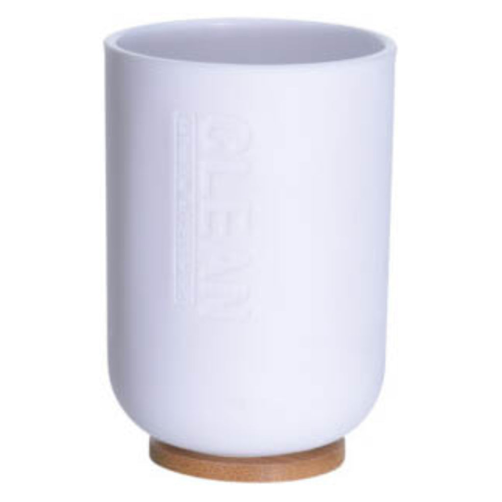 Diverse drinkbeker met bamboe