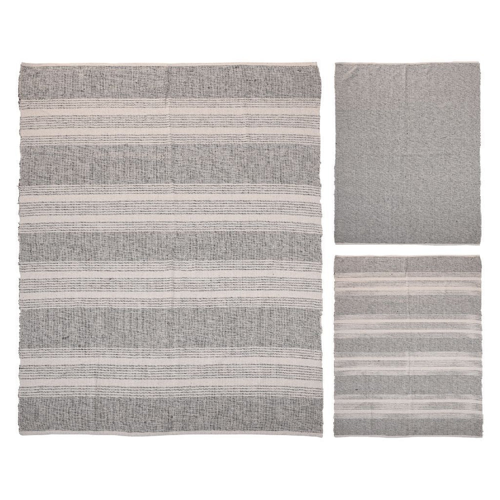 Basic katoenen picknickplaid 130x170 cm