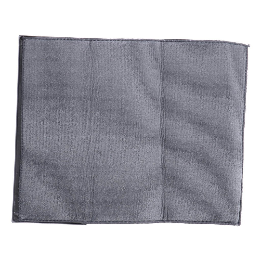 Overige merken afdruiprek met afdruipmat 38x48 cm antraciet
