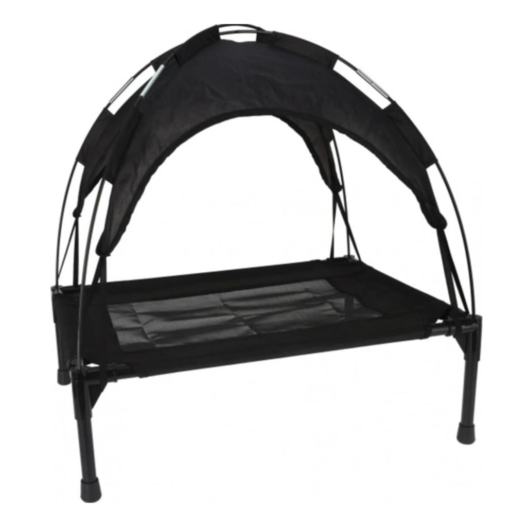 Pets collectie dierenbed huisdierentent 60x45 cm zwart