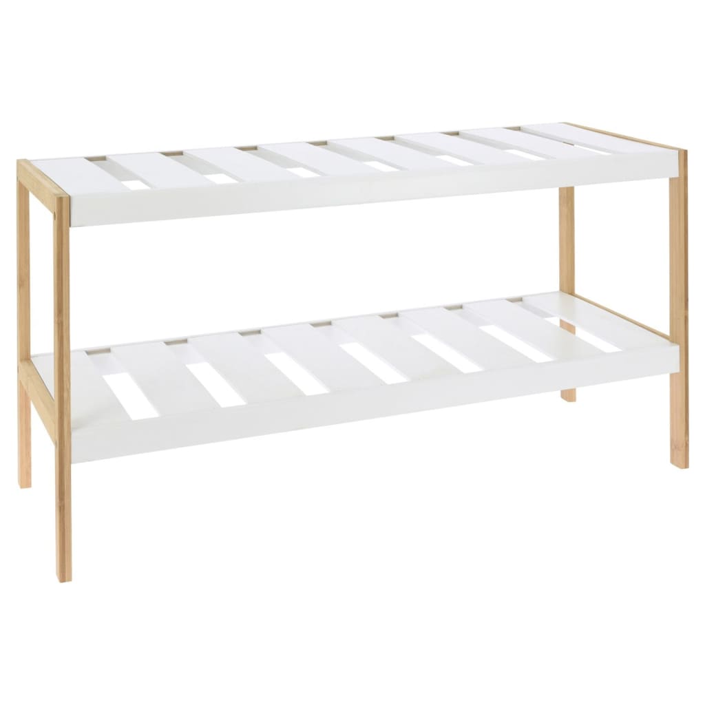 Opbergoplossingen Opbergoplossingen Schoenenrek met 2 lagen 70x26x36 cm