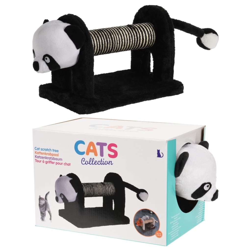 Huisdierencollectie Huisdierencollectie Kattenkrabpaal Panda 51x16x16 cm