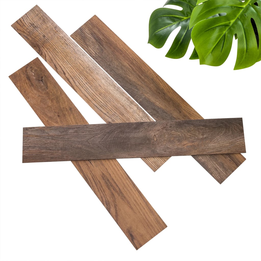 Wandkunst planken hout-look schuurhout eiken omberbruin