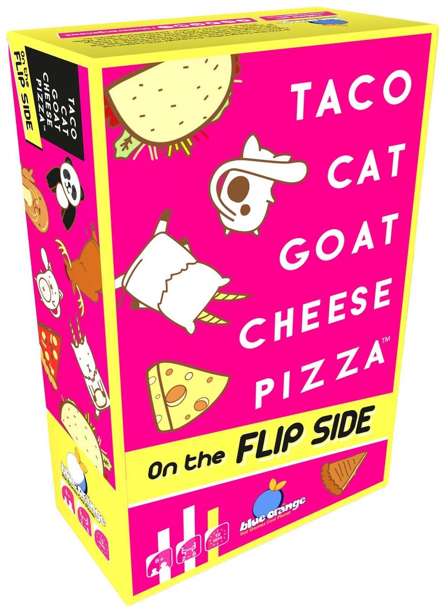 Geronimo games taco back goat cheese pizza - kaartspel