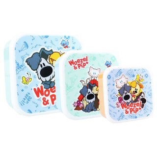 Woezel en pip snackbox 3 in 1 verse hapjes