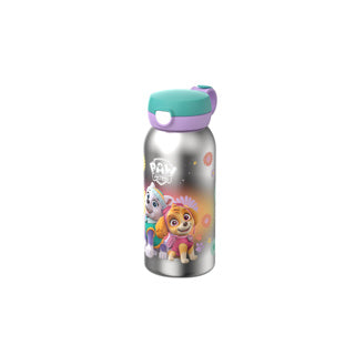 Mepal isoleerfles met flipdop campus - 500 ml - waterfles rvs - lekdicht - hygiënische deksel - paw patrol girls