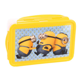 Bewaardoos minions met clips | 6 stuks