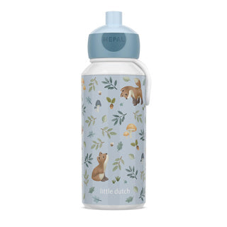 Mepal drinkfles pop-up campus 400 ml - forest friends | 2 stuks