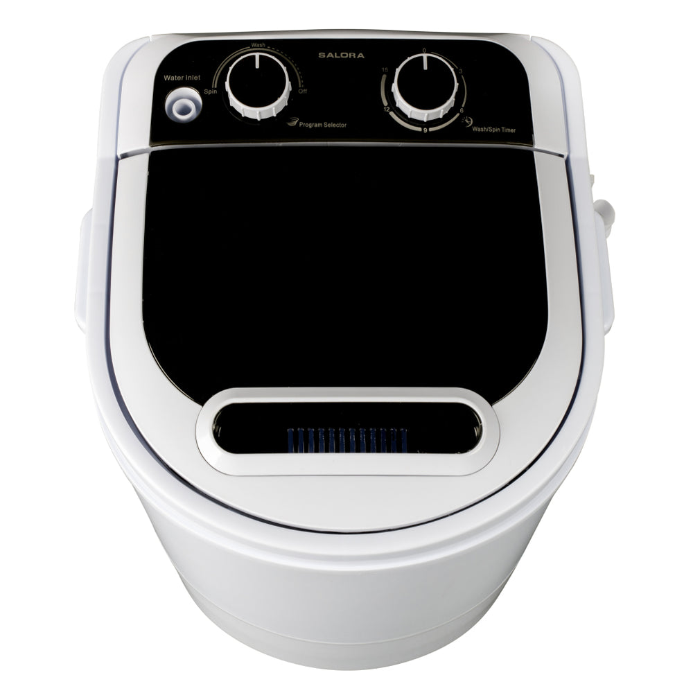 Salora wmr3350 compacte wasmachine wit zwart