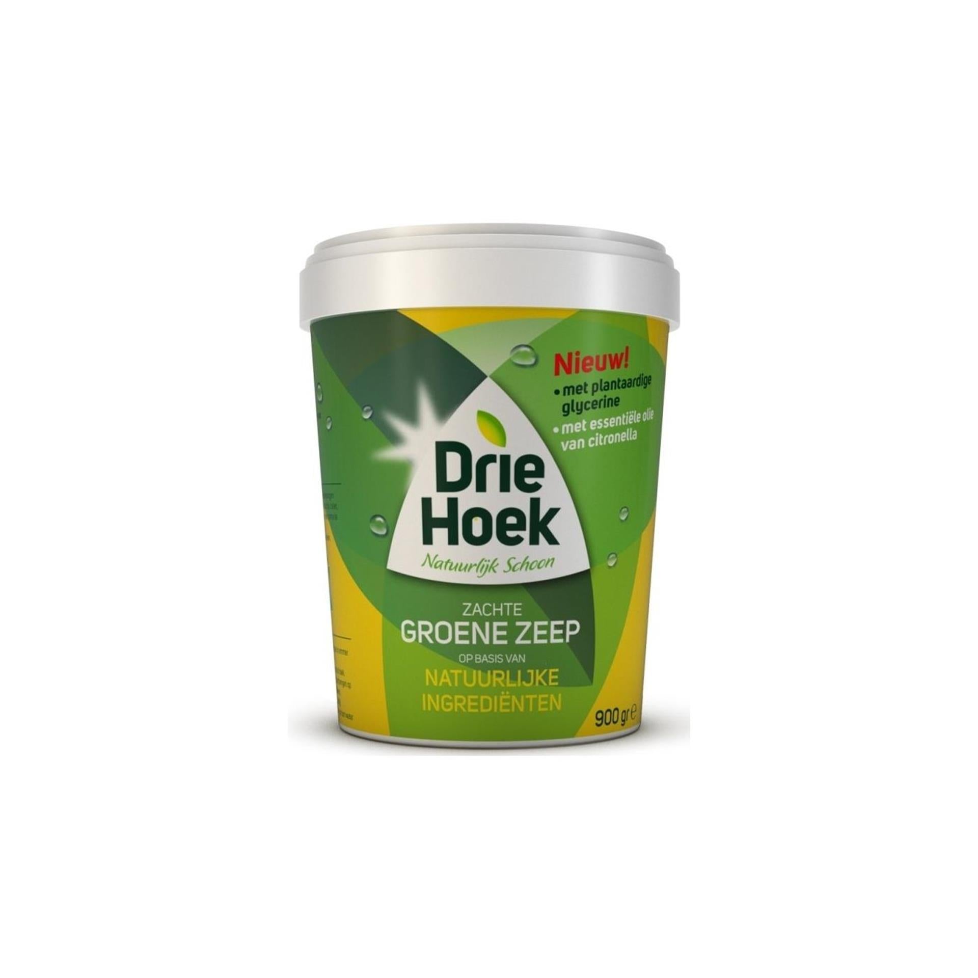Driehoek zeep driehoek zachte groene zeep - 900g
