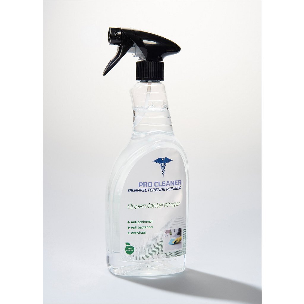 Pro reiniger doos desinfecterende oppervlaktereiniger 750 ml 10 stuks