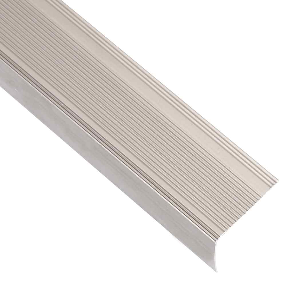 Vidaxl trapneuzen l-vormig 5 st 90 cm aluminium champagnekleurig
