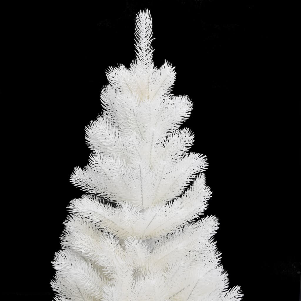 VidaXL Kunstkerstboom met levensechte naalden 90 cm wit