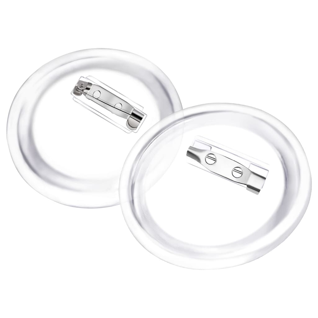 VidaXL Knoopjes met spelden 100 st 58 mm acryl