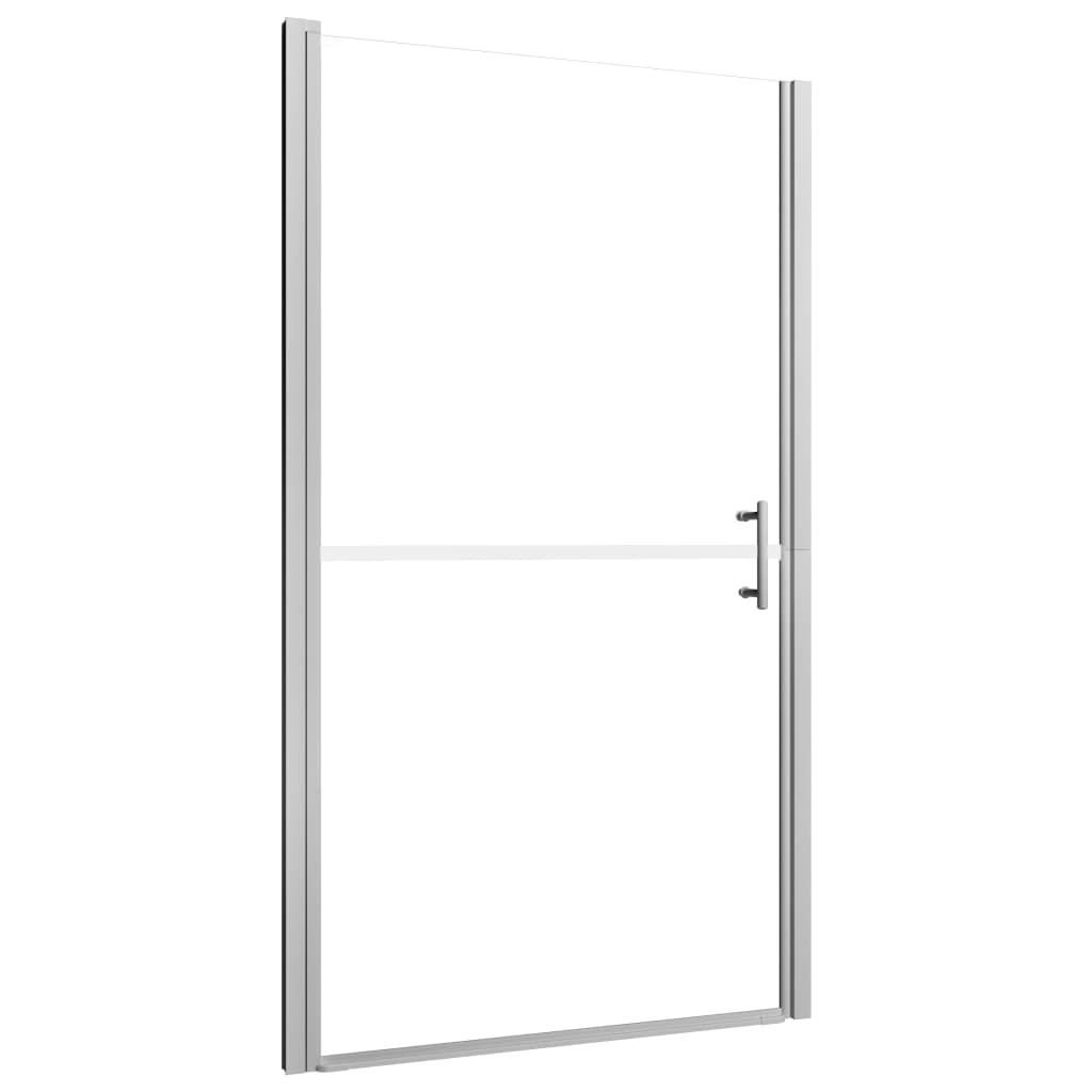 Vidaxl douchedeurmat 81x195 cm gehard glas