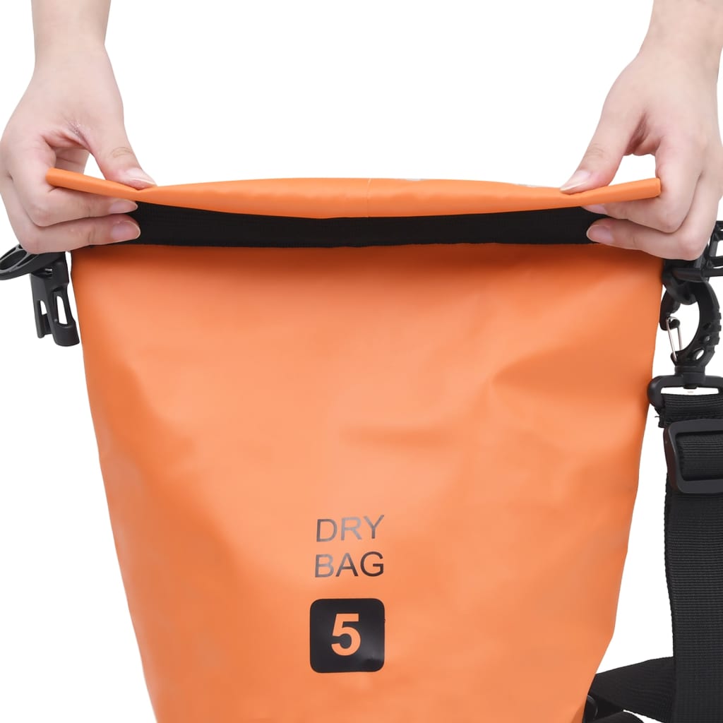 VidaXL Droogtas 5 L PVC oranje